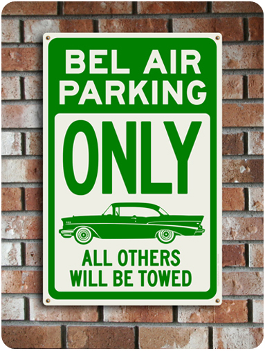 Bel Air Parking Only